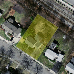 74 Longfellow Rd, Newton, MA 02462 aerial view