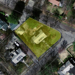 7 Ashmont Rd, Newton, MA 02468 aerial view