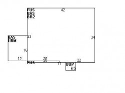 15 Glazer Rd, Newton, MA 02459 floor plan