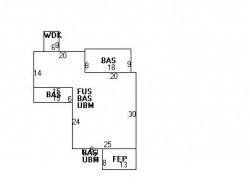 316 River St, Newton, MA 02465 floor plan