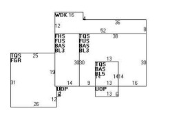19 Bernard St, Newton, MA 02461 floor plan