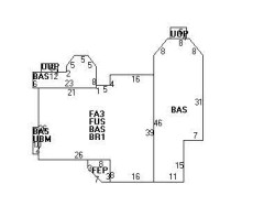 22 Hobart Rd, Newton, MA 02459 floor plan