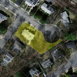 95 Longfellow Rd, Newton, MA 02462 aerial view