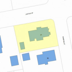 87 Bowdoin St, Newton, MA 02461 plot plan