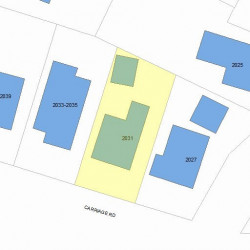 2031 Commonwealth Ave, Newton, MA 02459 plot plan