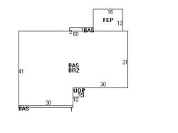 43 Levbert Rd, Newton, MA 02459 floor plan