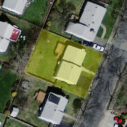 3 Anthony Cir, Newton, MA 02460 aerial view