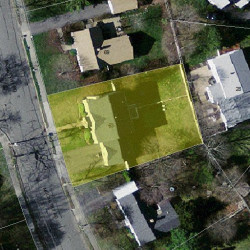 63 Mccarthy Rd, Newton, MA 02459 aerial view