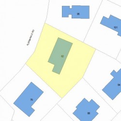 62 Albemarle Rd, Newton, MA 02460 plot plan