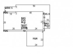 12 Laurus Ln, Newton, MA 02459 floor plan