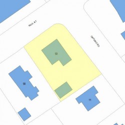 50 Paul St, Newton, MA 02459 plot plan