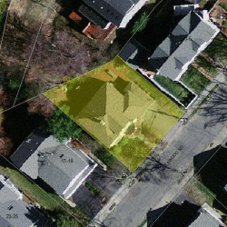 11 Tanglewood Rd, Newton, MA 02459 aerial view