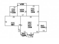 15 Temple St, Newton, MA 02465 floor plan