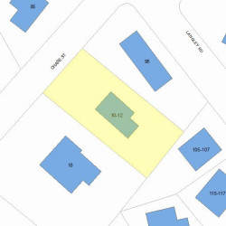 10 Chase St, Newton, MA 02459 plot plan