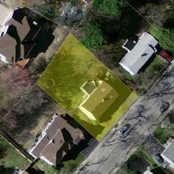 21 Myerson Ln, Newton, MA 02459 aerial view