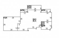 311 Upland Ave, Newton, MA 02461 floor plan