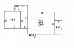 16 Brookdale Rd, Newton, MA 02460 floor plan