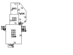 17 Paul St, Newton, MA 02459 floor plan