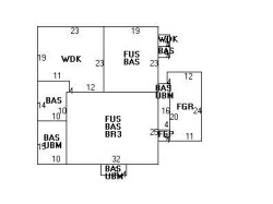 45 Judith Rd, Newton, MA 02459 floor plan