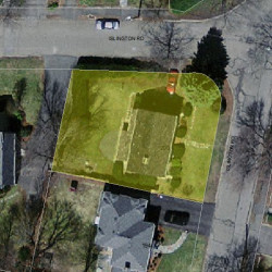 200 Islington Rd, Newton, MA 02466 aerial view