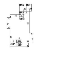 21 Standish St, Newton, MA 02461 floor plan