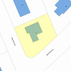 5 Burnside Rd, Newton, MA 02461 plot plan