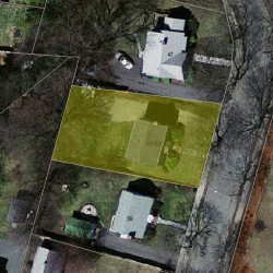 53 Kilburn Rd, Newton, MA 02465 aerial view