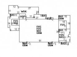 99 Kirkstall Rd, Newton, MA 02460 floor plan