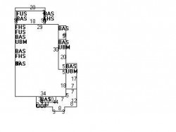 109 Prince St, Newton, MA 02465 floor plan