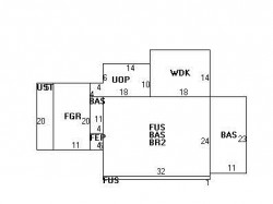 11 Cousens Cir, Newton, MA 02459 floor plan