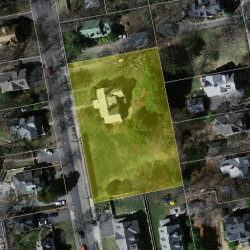 56 Bowdoin St, Newton, MA 02461 aerial view
