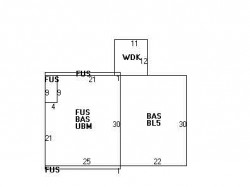 732 Watertown St, Newton, MA 02460 floor plan