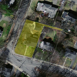 195 Mill St, Newton, MA 02460 aerial view