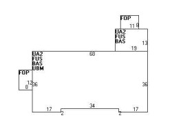 1529 Washington St, Newton, MA 02465 floor plan