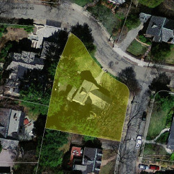 19 Greylock Rd, Newton, MA 02465 aerial view