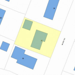 42 Morse Rd, Newton, MA 02460 plot plan