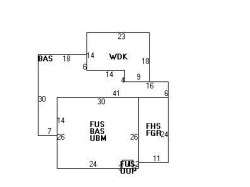 76 Old Farm Rd, Newton, MA 02459 floor plan