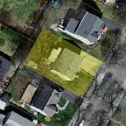 31 Dearborn St, Newton, MA 02465 aerial view