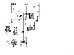 34 Fairfax St, Newton, MA 02465 floor plan