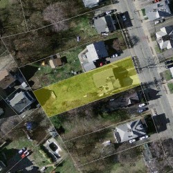 256 Pearl St, Newton, MA 02458 aerial view