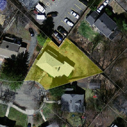 18 Angier Cir, Newton, MA 02466 aerial view