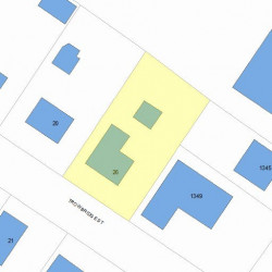 26 Trowbridge St, Newton, MA 02459 plot plan