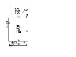 27 Clinton St, Newton, MA 02458 floor plan