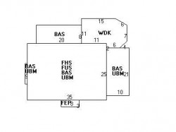 66 Cedar St, Newton, MA 02459 floor plan