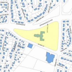 1000 Commonwealth Ave, Newton, MA 02459 plot plan