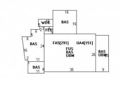 61 Huntington Rd, Newton, MA 02458 floor plan