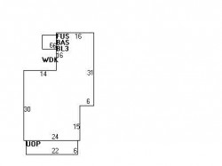 341 Lexington St, Newton, MA 02466 floor plan