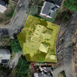 51 Morse Rd, Newton, MA 02460 aerial view