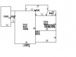 53 Ferncroft Rd, Newton, MA 02468 floor plan