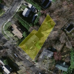100 Country Club Rd, Newton, MA 02459 aerial view